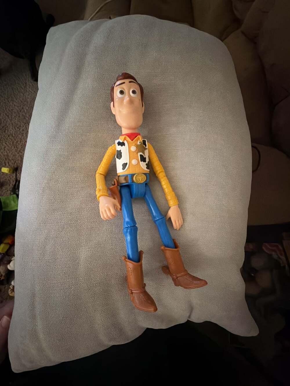Disney Pixar Toy Story 9 inch Sheriff Woody Action Figure Mattel Jointed